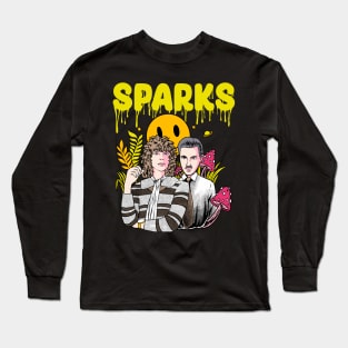 Retro Sparks Band Long Sleeve T-Shirt